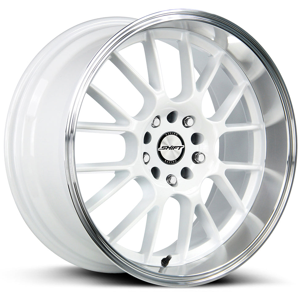 Crank White Polished Lip